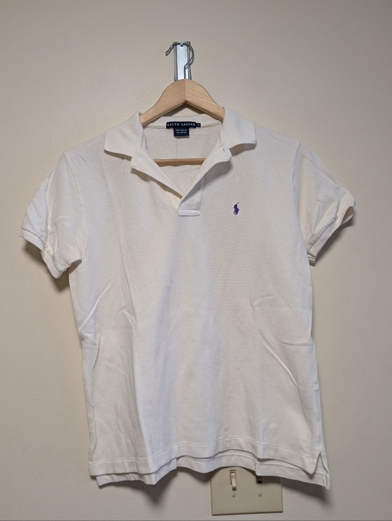 Ralph Lauren Other - Ralph Lauren Polo Shirt Men’s Small White Purple Pony Classic